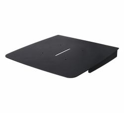 B-Tech Small AV Accessory Shelf [Steel] for Collar Mounting - 300 x 300mm 