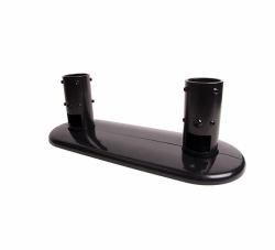 B-Tech SYSTEM 2 - Heavy Duty Twin Pole Ceiling / Floor Mount for Ø50mm Poles 
