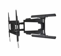 B-Tech Ultra-Slim Double Arm Flat Screen Wall Mount with Tilt and Swivel 