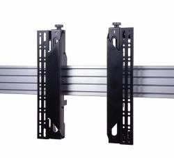 B-Tech SYSTEM X - VESA 400 Flat Screen Interface Arms with Micro-Adjustment for BT8390 [Pair] 