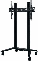 B-Tech Extra-Large Universal Flat Screen Trolley [VESA 1000 x 600] - 1.7m Column 