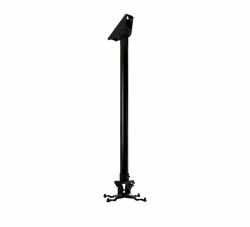 B-Tech SYSTEM 2 - Universal Projector Ceiling Mount with Micro-adjustment - 1.5m Ø50mm Pole 