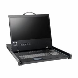 Tripp Lite B040-016-19 NetController 16-Port 1U Rack-Mount Console KVM Switch with 19-in. LCD 