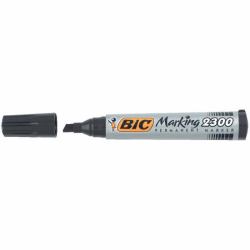 BIC Marking 2300 permanent marker Chisel tip Black 12 pc[s] 