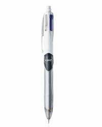 BIC 4Colours Black, Blue, Green, Red Clip-on retractable ballpoint pen 12 pc[s] 
