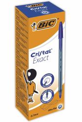 BIC Cristal Exact Blue Stick ballpoint pen Ultra Fine 20 pc[s] 