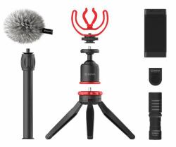 BOYA BY-VG330 tripod Smartphone/Action camera 3 leg[s] Black, Red 