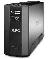 APC Back-UPS Pro uninterruptible power supply [UPS] Line-Interactive 0.55 kVA 330 W 6 AC outlet[s] 
