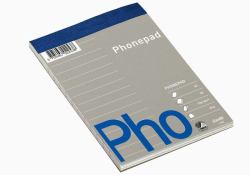 Bantex 100051827 writing notebook A7 50 sheets Blue, Grey 