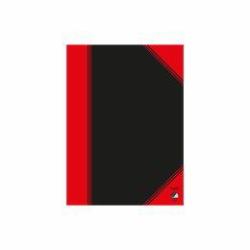 Bantex 100302817 writing notebook A5 96 sheets Black, Red 