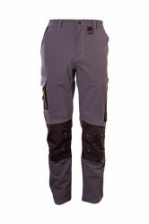 Beeswift FLEX WORKWEAR TROUSER TWO-TONE Grey Black 30S