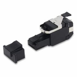 Belden RVAFPUBK-REVConnect 10GX UTP - Field Mount Plug, Black - Warranty: 120M
