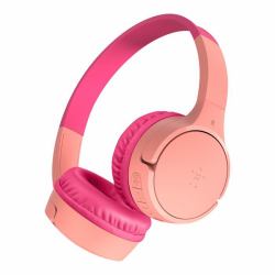 Belkin SoundForm Mini Headset Wireless Head-band Calls/Music USB Type-C Pink 