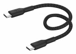 Belkin BoostCharge USB cable USB 2.0 0.15 m USB C 60 W Black 