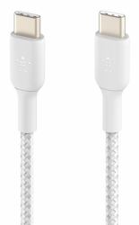 Belkin BoostCharge USB cable 2 m USB C 60 W White 