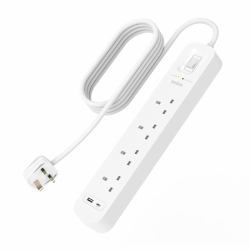 Belkin Connect White 4 AC outlet[s] 2 m 