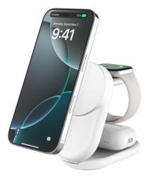Belkin Qi2 Fitness tracker, Headphones, Smartphone, Smartwatch White USB Wireless charging Fast charging Indoor 