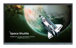 BenQ RE7504 Interactive flat panel 190.5 cm [75"] 450 cd/m² 4K Ultra HD Black, Grey Touchscreen Built-in processor Android 