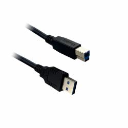 Biamp EasyConnect USB2-10-AB USB cable USB 2.0 3 m USB A USB B 0.48 Gbit/s Black 
