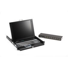 Black Box ServTray rack console 43.2 cm [17"] 1280 x 1024 pixels 1U 