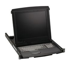 Black Box ServView V rack console 43.2 cm [17"] 1280 x 1024 pixels 1U 