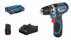 Bosch GSR 12V-15 FC Flex Professional 1300 RPM Keyless 600 g Black, Blue 