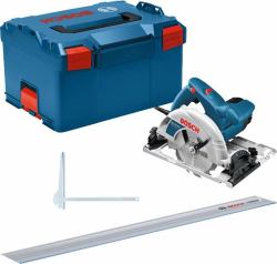 Bosch GKS 55+ GCE + FSN 1400 16.5 cm Black, Blue 4700 RPM 1350 W 