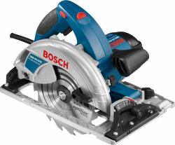 Bosch GKS 65 GCE + FSN 1400 19 cm Black, Blue 5000 RPM 1800 W 