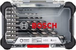 Bosch Impact Control HSS Twist Drill Bit Sets 