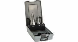 Bosch HSS Step Drill Bit, 3-Flat Shank, Sets 