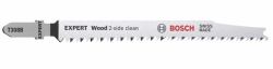 Bosch EXPERT ‘WOOD 2-SIDE CLEAN’ T 308 B Jigsaw blade High carbon steel [HCS] 25 pc[s] 
