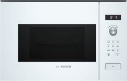 Bosch Serie 6 BFL524MW0 microwave White Solo microwave Built-in 20 L 800 W 