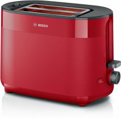 Bosch TAT2M124 toaster 6 2 slice[s] 950 W Red 