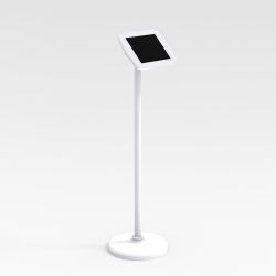 Bouncepad Floorstanding | Apple iPad Pro 1st Gen 9.7 [2016] | White | Covered Front Camera and Home Button | 