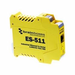 Brainboxes ES-511 serial server RS-232/422/485 