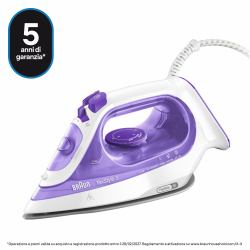 Braun TexStyle 3 SI3042VI Steam iron Ceramic soleplate 2350 W Purple, Silver, White 