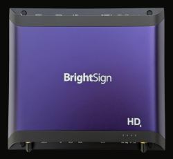 BrightSign HD1026 digital media player Black 4K Ultra HD 3840 x 2160 pixels Wi-Fi 
