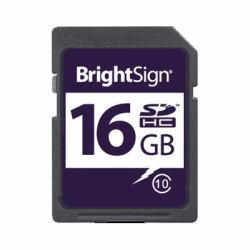 BrightSign 16GB SDHC Class 10 MLC 