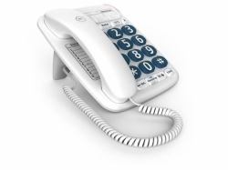 British Telecom Big Button 200 White 