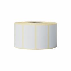 Brother BDE-1J026051-102 printer label White Self-adhesive printer label 