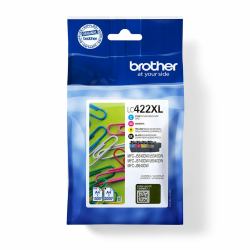 Brother LC422XLVAL ink cartridge 4 pc[s] Original Black, Cyan, Magenta, Yellow 