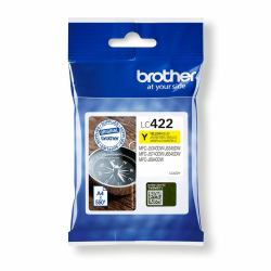 Brother LC-422Y ink cartridge 1 pc[s] Original Yellow 