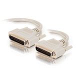 C2G 2m DB25 M/M Cable parallel cable Beige 