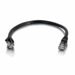 C2G 2m Cat6 Booted Unshielded [UTP] Network Patch Cable - Black 