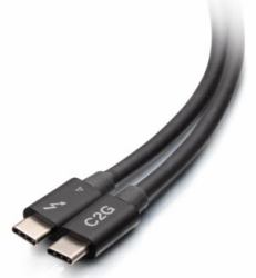 C2G 1.5ft [0.5m] ThunderboltTM 4 USB-C® Cable [40Gbps] 