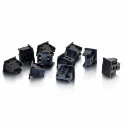 C2G 21999 electronic connector cap Acrylonitrile butadiene styrene [ABS] Black 10 pc[s] 