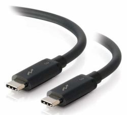 C2G 28840 45.7 m 40 Gbit/s Black 