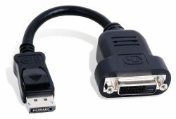 Matrox CAB-DP-DVIF video cable adapter 0.2 m DisplayPort DVI-D Black 