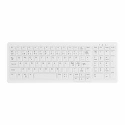 Contour Design Contour Active Key ClassicClean Medical Keyboard Removable Cover Compact Wireless White PN C7000  - foreign version