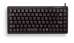 CHERRY Compact Keyboard, QWERTY, 83 keys, Combi USB/PS2, Black 